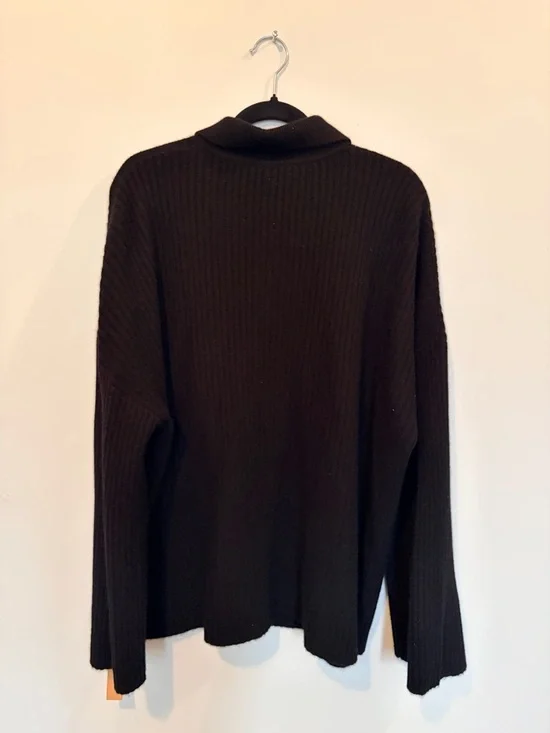 Reformation Fantino Cashmere-Wool Collared Cardigan - XL - Picture 9 of 11